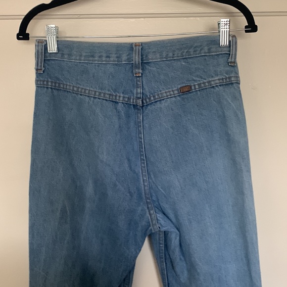 Vibtage 70s “Cheap Jeans”, straight leg slightly wider at bottom - Picture 5 of 8